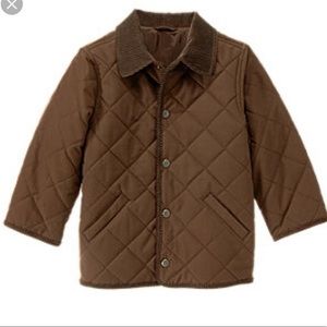 Janie and jack quilted barn jacket